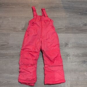 Cat & Jack Pink Snow Bibs